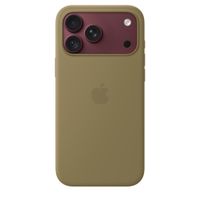 Apple Coque en silicone avec MagSafe Apple iPhone 18 Pro Max - Olive