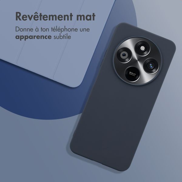 imoshion Coque Couleur Xiaomi Redmi 14C - Bleu foncé
