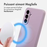 imoshion Coque Couleur avec MagSafe Samsung Galaxy A36 - Violet