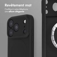 imoshion Coque Couleur avec MagSafe Apple iPhone 18 Pro / 17 Pro - Noir