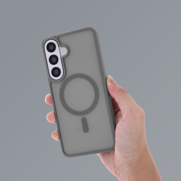imoshion Coque Color Guard avec MagSafe Samsung Galaxy S26 FE / S25 FE - Gris