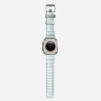 Nomad Bracelet Rocky Point Apple Watch | 44/45/46/49 mm - Icy Blue Glow TItanium