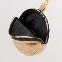 Selencia Nova Mini Pouch - Croco Toasted Almond