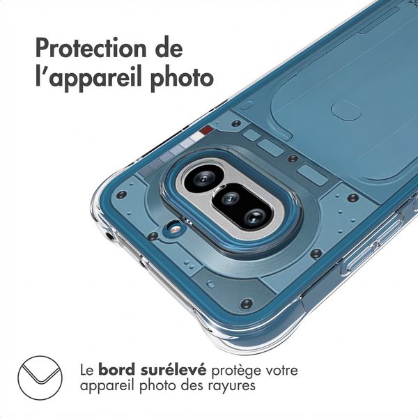 imoshion Shockproof Case Nothing Phone (4a) - Transparent