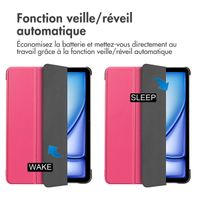 imoshion Coque tablette Trifold Apple iPad Air 11 pouces (2026) M4 / (2025) M3 / (2024) M2 / Air 5 (2022) / Air 4 (2020) - Pink