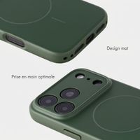 Accezz Coque Grip avec MagSafe Apple iPhone 18 Pro Max / 17 Pro Max - Vert foncé