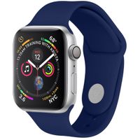 imoshion Bracelet sport en silicone Apple Watch | 44/45/46/49 mm - Bleu foncé