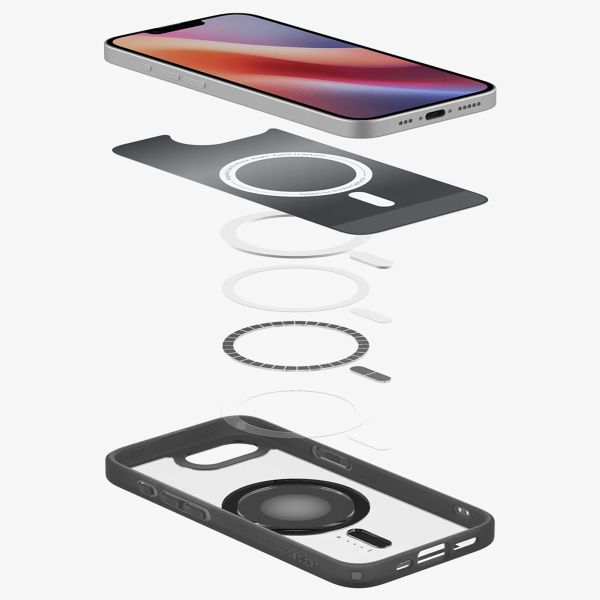 Spigen Coque Ultra Hybrid MagSafe Apple iPhone 17e / 16e - Noir
