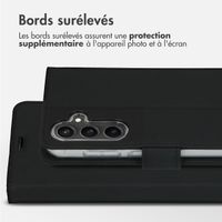 Accezz Étui de télephone Wallet Samsung Galaxy S23 FE - Noir