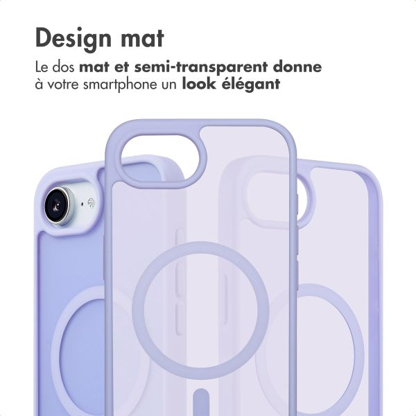imoshion Coque Color Guard avec MagSafe Apple iPhone 17e / 16e - Lilas