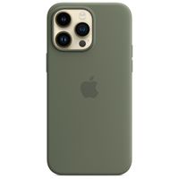 Apple Coque en silicone MagSafe Apple iPhone 14 Pro Max - Olive