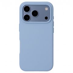 Accezz Coque Liquid Silicone avec MagSafe Apple iPhone 18 Pro / 17 Pro - Bleu clair
