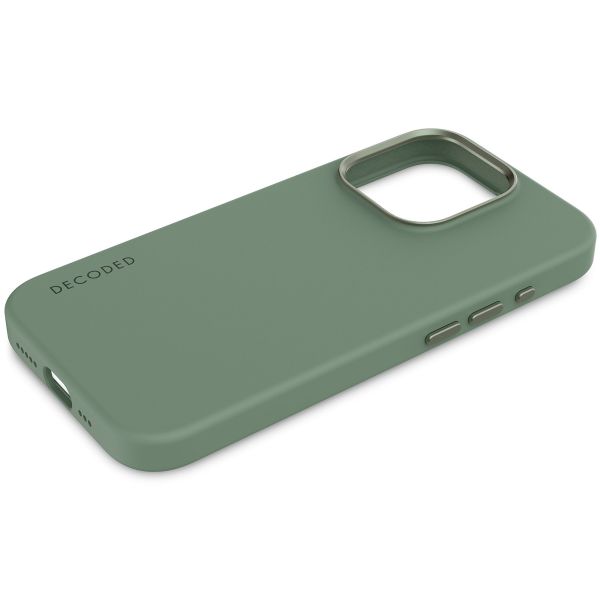 Decoded Coque en silicone MagSafe Apple iPhone 15 Pro Max - Sage Leaf Green
