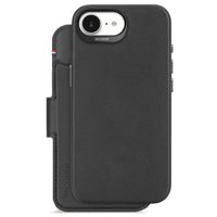 Decoded Portefeuille détachable 2 en 1 en cuir MagSafe Apple iPhone 17e / 16e - Noir
