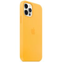 Apple Coque en silicone MagSafe Apple iPhone 12 (Pro) - Sunflower