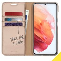 Accezz Étui de télephone Wallet Samsung Galaxy S21 Plus - Doré