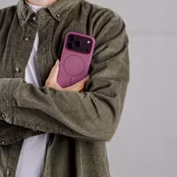 imoshion Coque arrière Color avec Thin MagSafe Ring Apple iPhone 18 Pro / 17 Pro - Violet