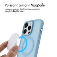 imoshion Coque Color Guard avec MagSafe Apple iPhone 14 Pro Max - Bleu clair