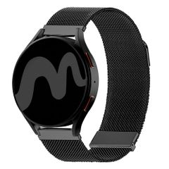 imoshion Bracelet magnétique milanais  - Connexion universelle 22 mm - Noir