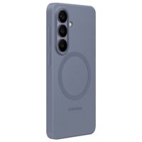 Samsung Coque arrière magnétique en silicone Samsung Galaxy S26 - Blue Violet