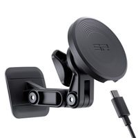 SP Connect SP Charging Adhesive Mount Pro SPC+ - Support de téléphone auto-adhésif avec fonction de charge - Convient aux coques SPC+ - Noir
