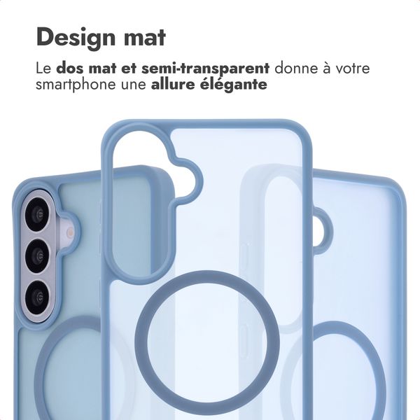 imoshion Coque Color Guard avec MagSafe Samsung Galaxy S26 FE / S25 FE - Bleu clair