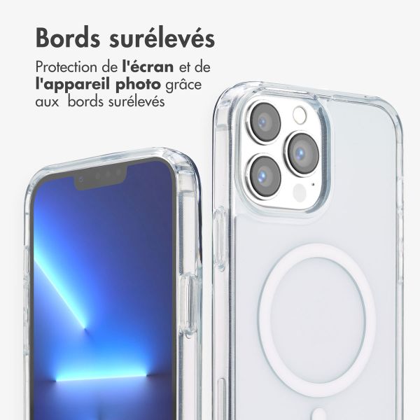 imoshion Coque MagSafe avec cordon amovible Apple iPhone 13 Pro Max - Transparent