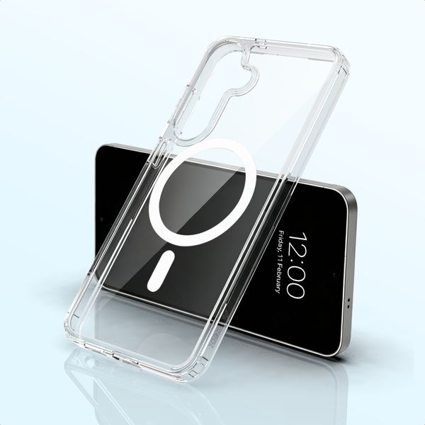 Accezz Coque arrière Xtreme Impact avec MagSafe Samsung Galaxy S26 FE - Transparent