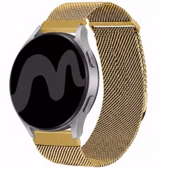 imoshion Bracelet magnétique milanais  - Connexion universelle 22 mm - Taille S - Doré