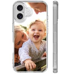 Concevez votre propre coque transparente Apple iPhone 17 - Transparent