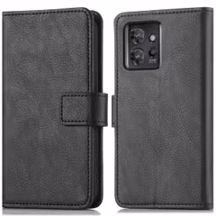 imoshion Étui de télephone portefeuille de luxe Motorola ThinkPhone - Noir