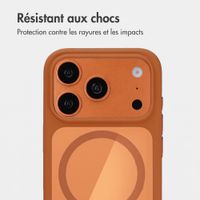 Accezz Coque arrière Hold avec MagSafe Apple iPhone 18 Pro Max / 17 Pro Max - Cosmic Orange