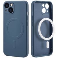 imoshion Coque Couleur avec MagSafe Apple iPhone 13 - Bleu foncé