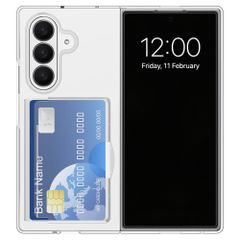 imoshion Backcover avec porte-cartes Samsung Galaxy Z Fold 8 Ultra - Transparent