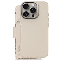 Decoded Portefeuille détachable 2 en 1 en cuir MagSafe Apple iPhone 16 Pro - Clay