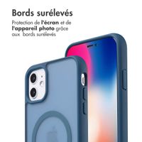 imoshion Coque Color Guard avec MagSafe Apple iPhone 11 - Bleu foncé