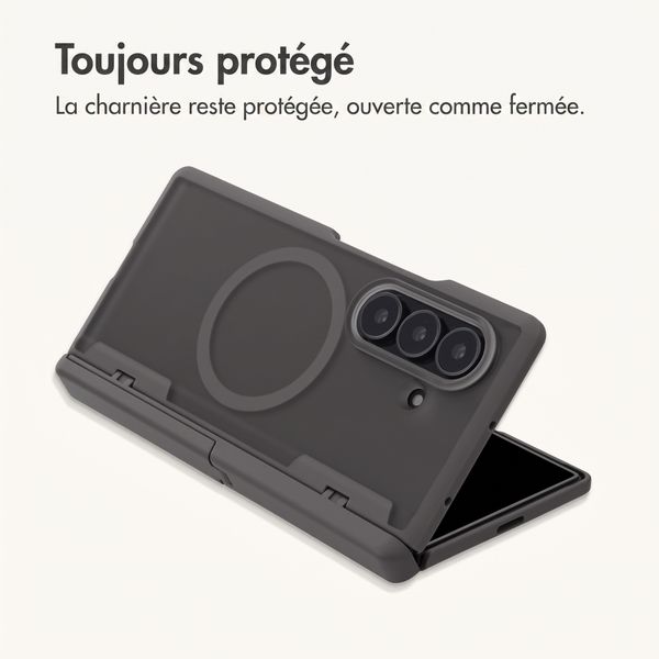 imoshion Color Guard avec MagSafe et support Samsung Galaxy Z Fold 8 Ultra - Gris