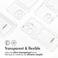 imoshion Coque silicone avec support de passe Samsung Galaxy S24 - Transparent
