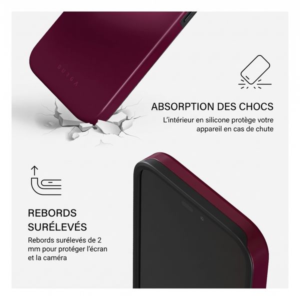 Burga Coque Tough MagSafe Apple iPhone 18 Pro - Dark Cherry