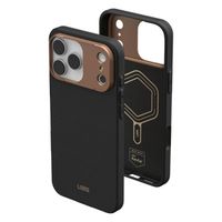 UAG Coque arrière Fibr Armr MagSafe Kevlar Apple iPhone 17 Pro - Graphite / Bronze