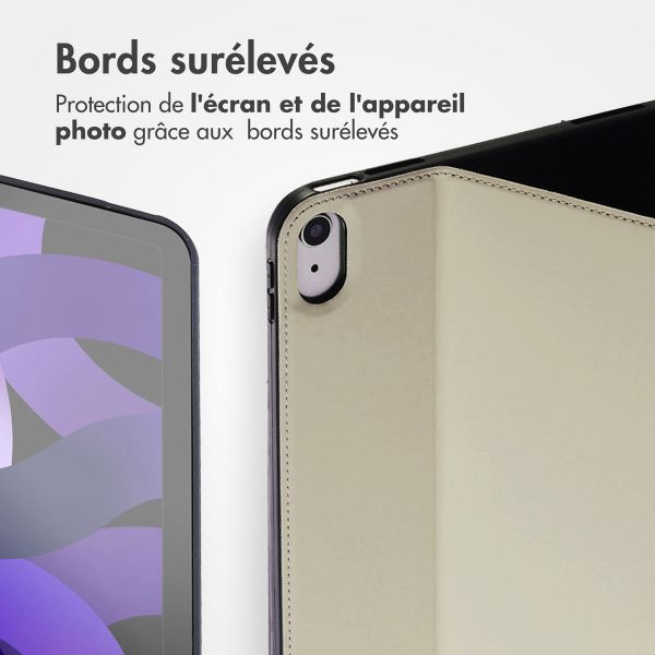 Accezz Coque tablette Classic Apple iPad 11 (2025) 11 pouces A16 / iPad 10 (2022) 10.9 pouces - Greige