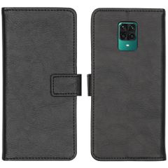 imoshion Étui de télephone portefeuille de luxe Xiaomi Redmi Note 9 Pro / 9S - Noir