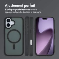 imoshion Coque Color Guard avec MagSafe Apple iPhone 17 - Noir