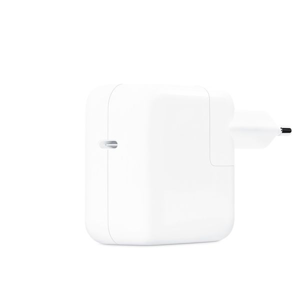 Apple Adaptateur secteur 30 W USB-C - Blanc