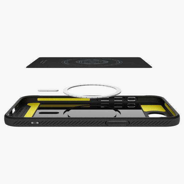 Spigen Coque Rugged Armor MagSafe Apple iPhone 17e / 16e - Matte Black
