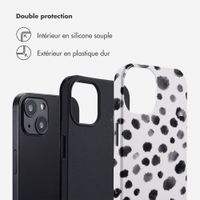Selencia Coque arrière Vivid Apple iPhone 13 - Trendy Leopard