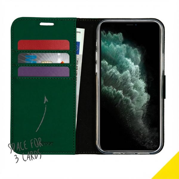 Accezz Étui de télephone Wallet Apple iPhone 12 (Pro) - Vert