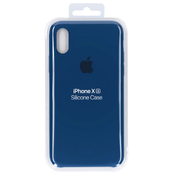 Apple Coque en silicone Apple iPhone X / Xs - Blue Horizon