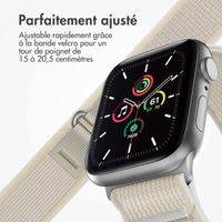imoshion Bracelet Trail en nylon Apple Watch | 38/40/41/42 mm - Lumière stellaire