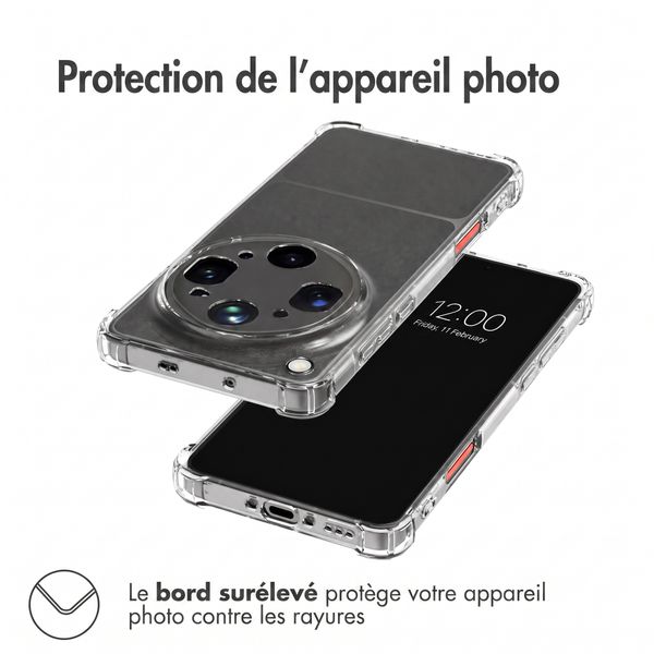 imoshion Shockproof Case Oppo Find X9 Ultra - Transparent